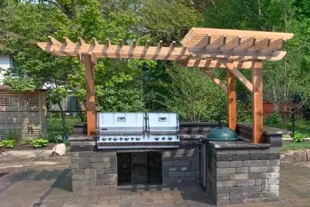 Outdoor Kitchen Construction